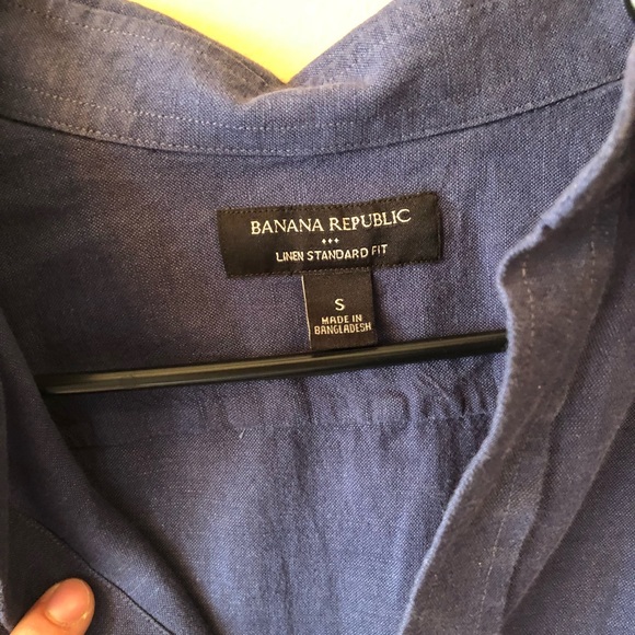 Banana Republic Linen Shirt - Picture 3 of 4
